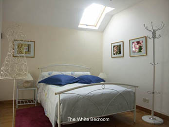 white bedroom